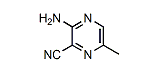 2-Pyrazinecarbonitrile, 3-amino-6-methyl-
